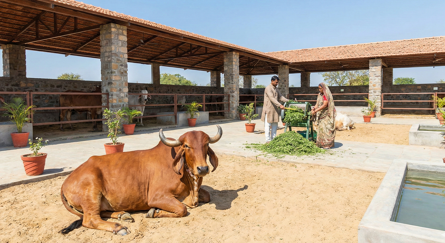 A Home for Cows: Gau Seva and Protection Drive