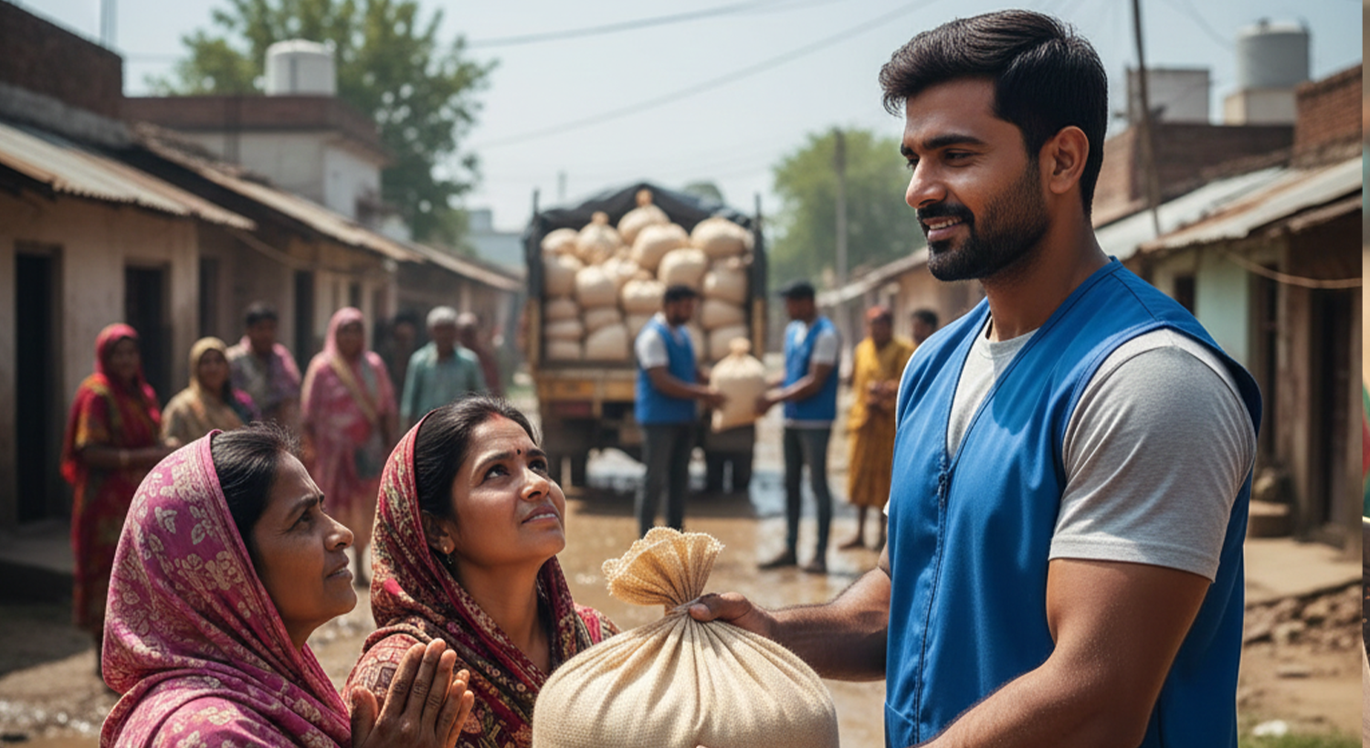 Crisis Relief: Food and Essentials for Disaster Victims