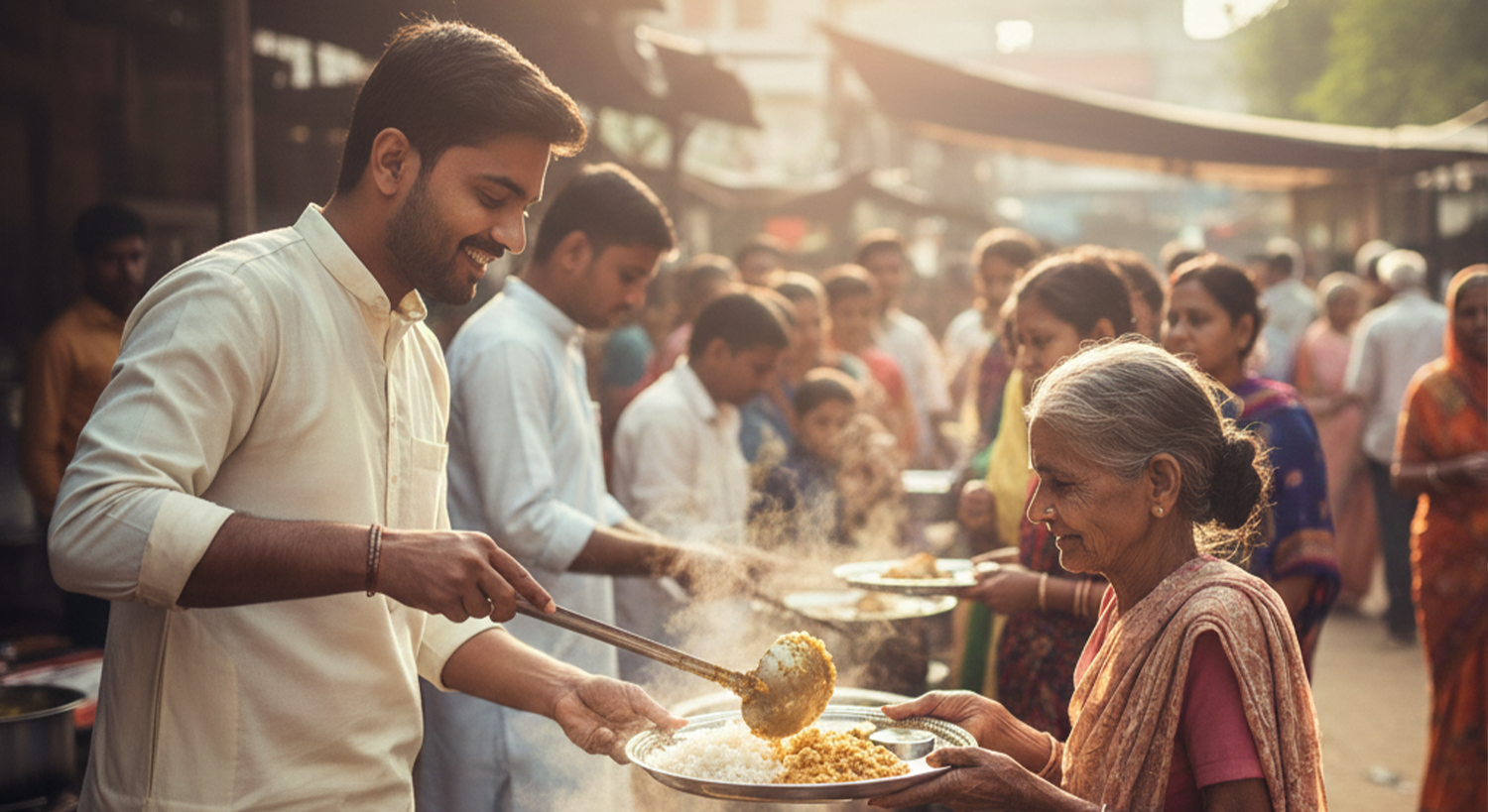 Annadan Seva: Daily Food Distribution Program